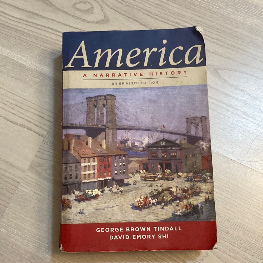 America A Narrative History Brief Ninth Edition